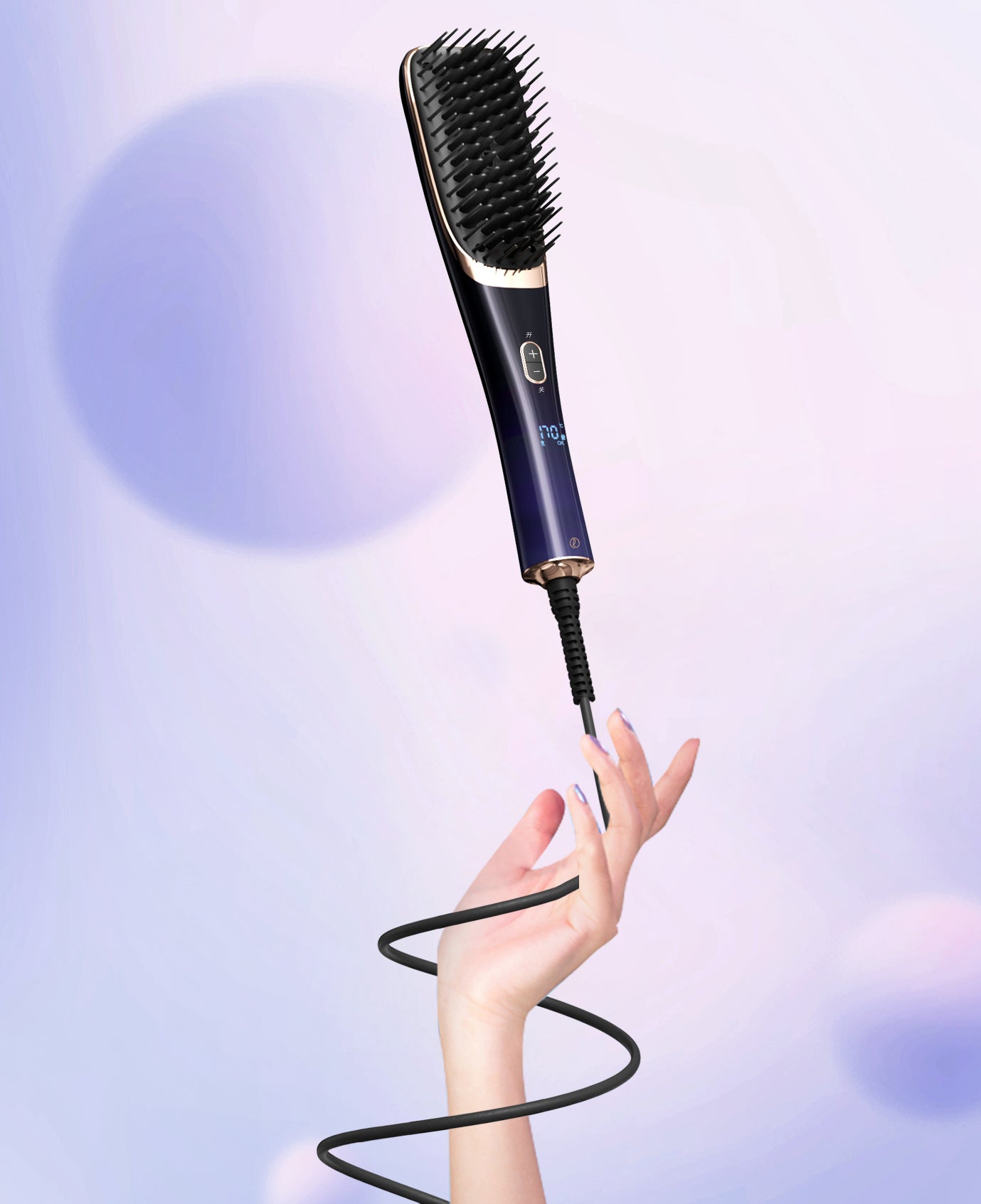 ENCHEN Straightener Brush Aurora C5