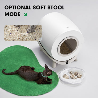 NOTTY  Cat Litter Box Large Space Splash-proof Fully automatic Cat Litter Toilet Furniture With APP Remote Control